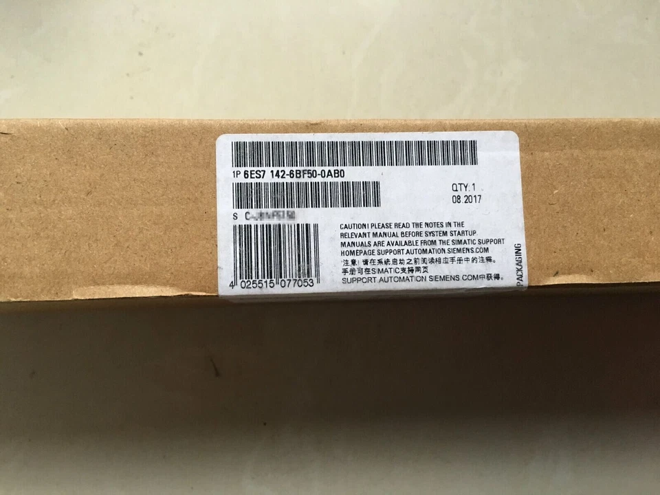 6ES7 142-6BF50-0AB0 NEW SIEMENS 6ES7142-6BF50-0AB0 SIMATIC DP ET200ECO PN Module - Image 1 of 1