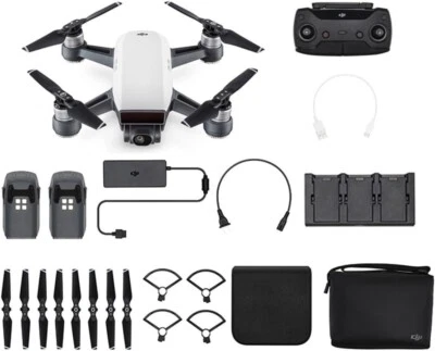 DJI Spark Fly More Combo Alpine White - Certified Refurbished - Image 1 of 4