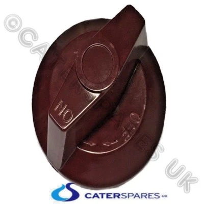 HOBART / WOLF GAS CHARGRILL RED ON/OFF VALVE REPLACEMENT CONTROL KNOB 719255-3