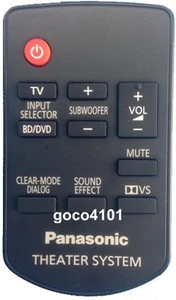 N2QAYC000027 ORIGINAL PANASONIC REMOTE CONTROL SCHTB10 SCHTB500 SUHTB10 SUHTB500 - Picture 1 of 2