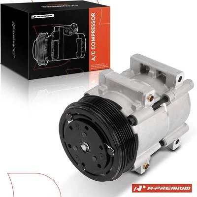 A-Premium A/C Compressor w/ 6 Pulley for Ford Focus SE ZTS 2003-2004 2.0L DOHC - Image 1 of 4