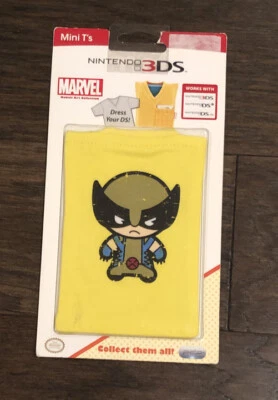 Nintendo 3DS Mini T's Marvel The Wolverine DS Cubierta Tela Superhéroe NUEVO RARO Foto 1 de 2