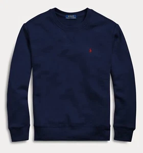 NWT, Boys Polo Ralph Lauren Navy Sweatshirt. L(14-16). Approx 158/164 European - Picture 1 of 1