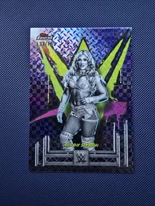 Tiffany Stratton 2025 Topps Finest WWE Purple Checkerboard Refractor /199 #93 - Bild 1 von 3