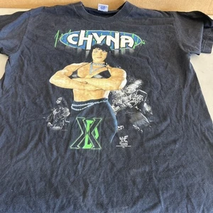 Vintage WWF 1998 Chyna 9th Wonder Of The World Shirt L “I’d Rather Be In Chyna” - Picture 1 of 8