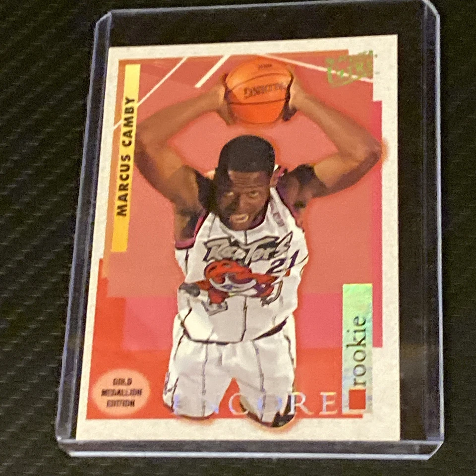 1996-97 Fleer Ultra Encore Rookie Marcus Camby - Gold Medallion Edition #G-267 - Image 1 of 4