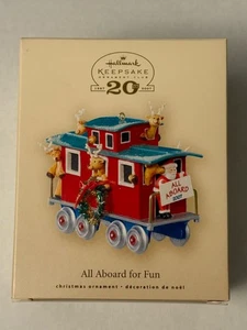 2007 Hallmark Andenken Ornament Dienstwagen ALLE AN BORD ZUM SPASS 20. Jubiläum MM25 - Bild 1 von 7