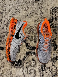 NIKE Air Max PREMIUM 2015 Mens Size 11.5 Wolf Gray/Orange *Worn Once* 747361-008 - Picture 1 of 7