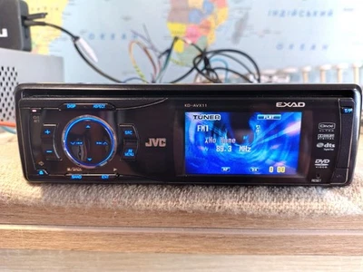 JVC KD-AVX11 Car Radio Stereo Mobile Media Station Fully Working Great - Image 1 of 4