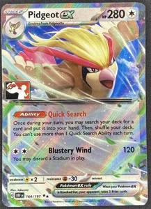Pokémon Pidgeot ex Prize Pack 164/197 OBF Obsidian Flames NM - Picture 1 of 2