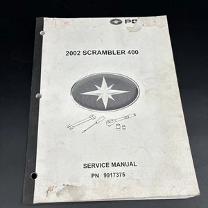 Polaris Scrambler 400 2x4, 400 4x4 "X" 2002 Service Manual PN 9917375 - Bild 1 von 5