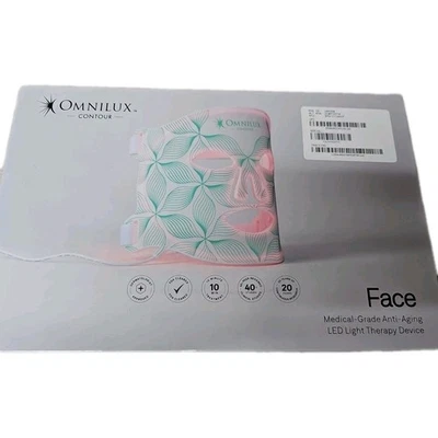 Mascarilla LED Omnilux Contour - NUEVA - JUEGO COMPLETO Foto 1 de 4