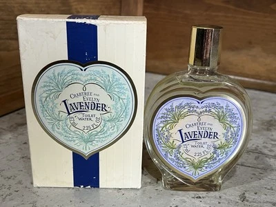 Agua de inodoro vintage Crabtree & Evelyn lavanda lavanda con caja perfume de 2,25 oz Foto 1 de 4