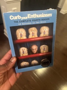 Curb Your Enthusiasm: The Complete Fourth Season (DVD, 2005, 2-Disc Set) NEW!!!! - Picture 1 of 4