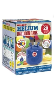 Helium Tank Balloon Pump Kit (20 Balloons) for Party Wedding Supplies - Picture 1 of 6