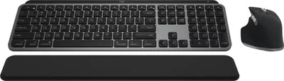Logitech - MX Keys S Combo for Mac Full-size Wireless Scissor Keyboard - - Image 1 of 4