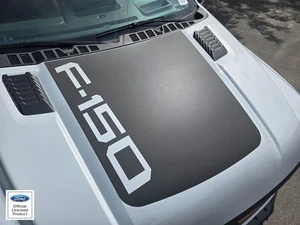 FITS 2021-2025 Ford F150 Platinum/Tremor Hood Stripe Vinyl Sticker Decal V1 - Picture 1 of 11