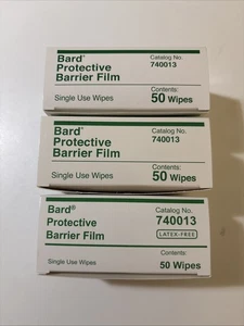 Menge 3 - Bard 740013 Schutz Barriere Film Tücher - 50 pro Box - Bild 1 von 2