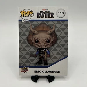 2023 ERIK KILLMONGER UD Marvel FUNKO Trading Collectible Card #113 - Picture 1 of 2
