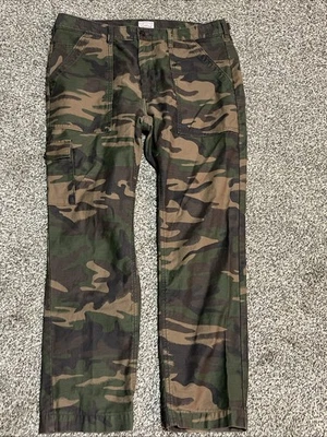 Pantalones cargo Levis Ace para hombre 38x30 camuflaje verde camuflaje calce relajado bolsillos nuevos Foto 1 de 4