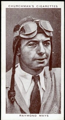 1939 W.A. & A.C. Churchman Kings of Speed #20 Raymond Mays NM - Image 1 of 2