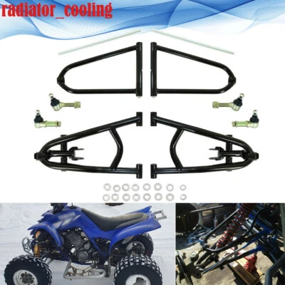 Brazos A inferiores superiores delanteros + extensor 2"" más ancho para Yamaha ATV RAPTOR 660R 2001-2005 Foto 1 de 4