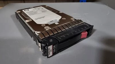 HP 146GB 3.5'' LFF SAS 3G 15K Dual Port Hard Drive 384854-B21 488058-001 - Image 1 of 2