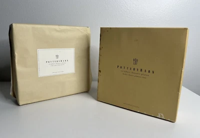 "Juego de 8 platos de ensalada de postre Pottery Barn Reindeer 8,5"" borde plateado Japón"  Foto 1 de 4