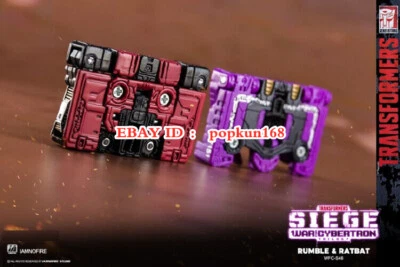 New Transformers Ratbat Rumble Decepticon Hasbro Siege Action Figure Kids Toys - Image 1 of 4