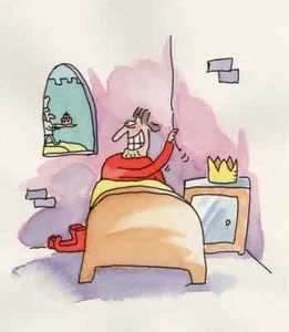 JOHN CALLAHAN ORIGINAL ART - King of Things 6 - Picture 1 of 1