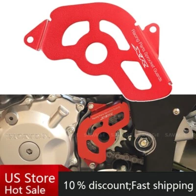 Red Racing Parts Front Sprocket Cover For HONDA XR 400R XR400R XR400 R 1996-2004 - Image 1 of 4