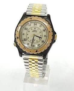 Vintage TIMEX INDIGLO Men's Wristwatch 24 hour Dial - Picture 1 of 6