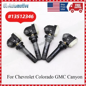 Set of 4 Tre Pressure Monitor System Sensor For Chevrolet GMC 13512346 13540607 - Picture 1 of 9