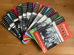 AMATEUR STAGE MAGAZINE COMPLETE YEAR 1965 - 11 ISSUES (JANUARY - NOVEMBER) - Picture 1 of 1