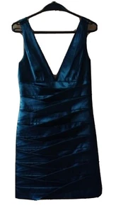 Laundry türkisfarbenes Seidenminikleid – UK 8 - Bild 1 von 5