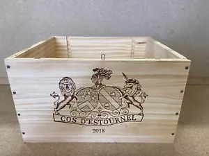 Weinkiste 6er Kiste Wein Regal Château Saint-Estèphe "Cos D’Estournel - 2018" - Bild 1 von 4
