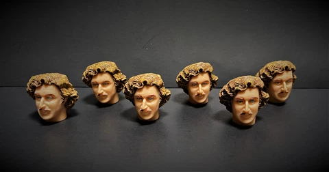 Mego Action Figure Head Lot of 6 Young Frankenstein Gene Wilder Cover
