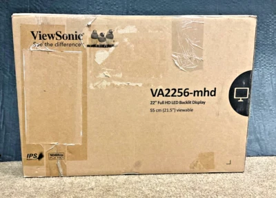 Viewsonic VA2256-MHD 22" Full LED LCD Backlit Display 1080p VA2256-MHD ✅❤️️ - Image 1 of 4