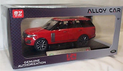 Land Rover Range Rover 50th Anniversary in Red Opening Parts New Boxed 1:24 - Image 1 of 2