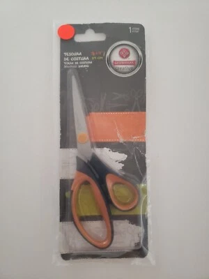Mundial 3762-7 Sewing Shears Scissors 19 cm Orange Garage Scissors - Image 1 of 4