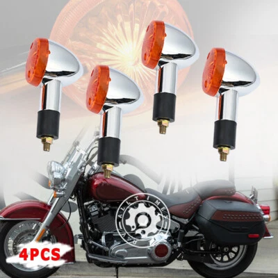 4PCS Turn Signal Lights Lamp For Suzuki Intruder Volusia VS VL 700 750 800 1400 Foto 1 de 4