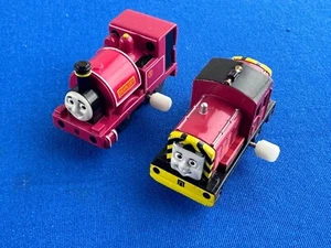 SKARLOEY & SALTY / WIDE COUPLER Editions / Rare Thomas Capsule Plarail Trains - Bild 1 von 7