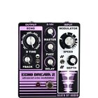 Death By Audio Echo Dream 2 Analog Delay with Fuzz Guitar Effects Pedal