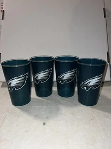 LOTE DE 4 TAZAS DE CÓCTEL PHILADELPHIA EAGLES DE FIESTA LINCOLN FINANCIAL FIELD - Imagen 1 de 3