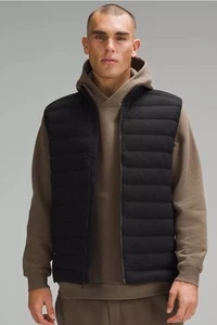 Lululemon Navigation 700-Down-Fill Vest Black Men XL - Picture 1 of 8