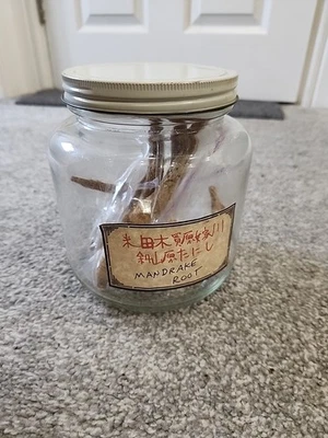 Buffy The Vampire Slayer Screen Used Prop - Jar Of Mandrake Root - The Magic Box - Image 1 of 2