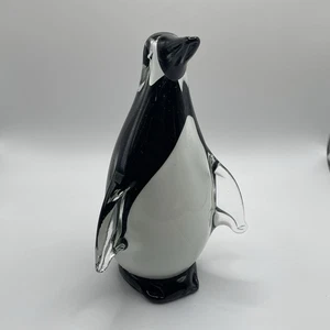 Kunst Glas Pinguin Figur Figurine - Bild 1 von 15