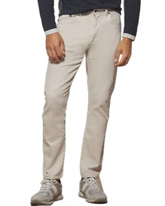 Johnnie-O johnnie-O Atlas Lightweight Stretch 5-Pocket Jean Stone / 36/34 Beige - Picture 1 of 1