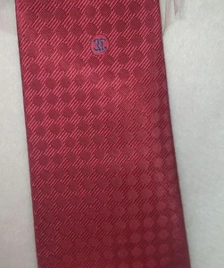 Good condition Chanel Tie Dot Wine Red Coco mark - Picture 1 of 4