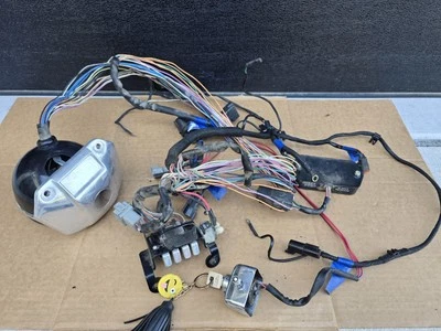 1994 Harley Davidson Sportster XLH 883 & 1200 Chrome Ignition Switch w/ Key - Image 1 of 4